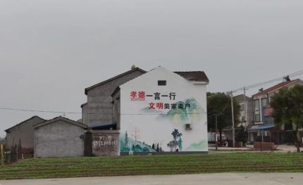 镇江新农村墙绘